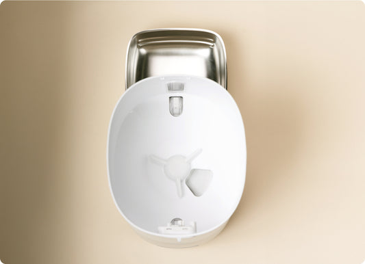 PawSync smart pet feeder in home setting